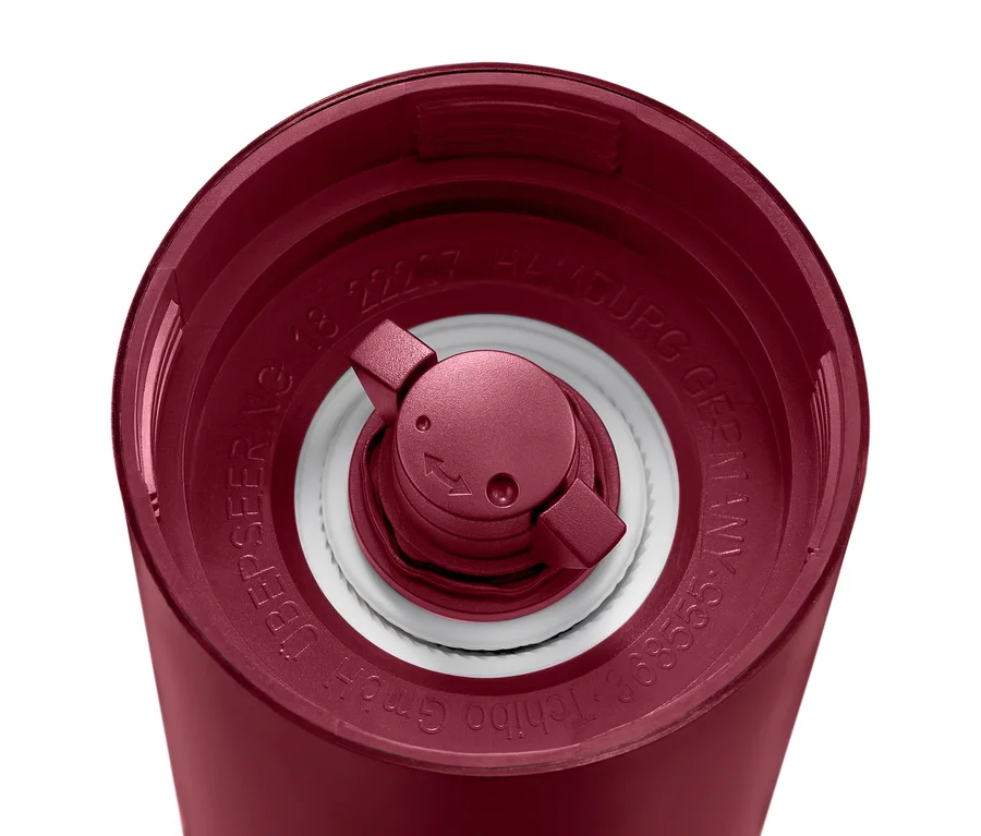 Detailansicht einer Kaffeemühle manuell, berry.