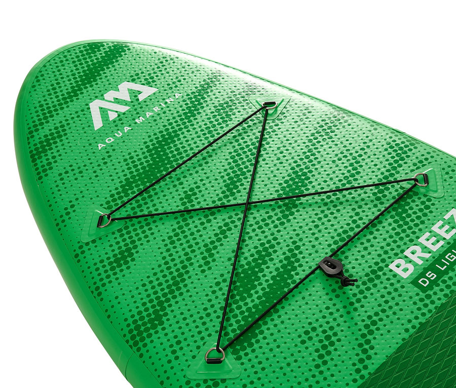 Detailansicht eines grünen Aqua Marina SUP-Boards »Breeze«.