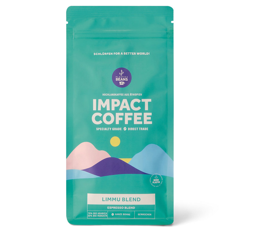 IMPACT COFFEE - Limmu Blend Omni-Roast Bio - 250 g Ganze Bohne