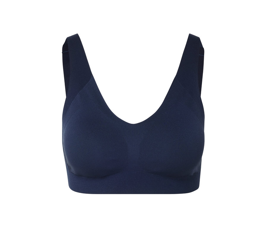 Blauer Sport-BH.