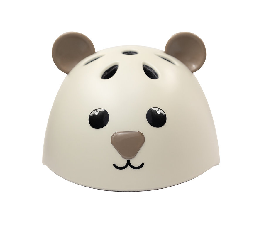 HUDORA Kinderhelm, Beary, 48–52 cm, im Bärendesign.