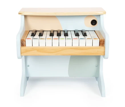 Ein Kinderklavier »Groovy Beats« von small foot auf weißem Hintergrund.