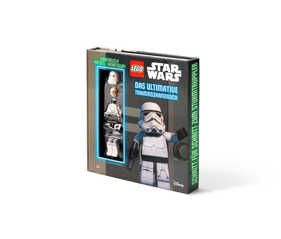 Box »LEGO® Star Wars™ – das ultimative Trainingshandbuch mit Minifigur«.