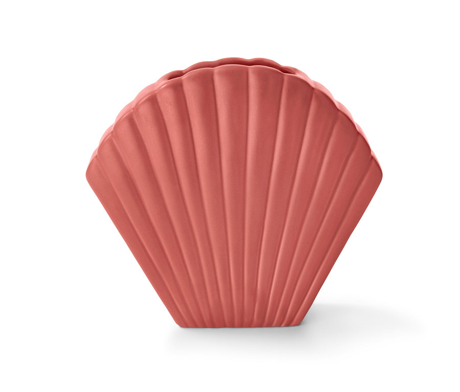 Vase in Muschelform.