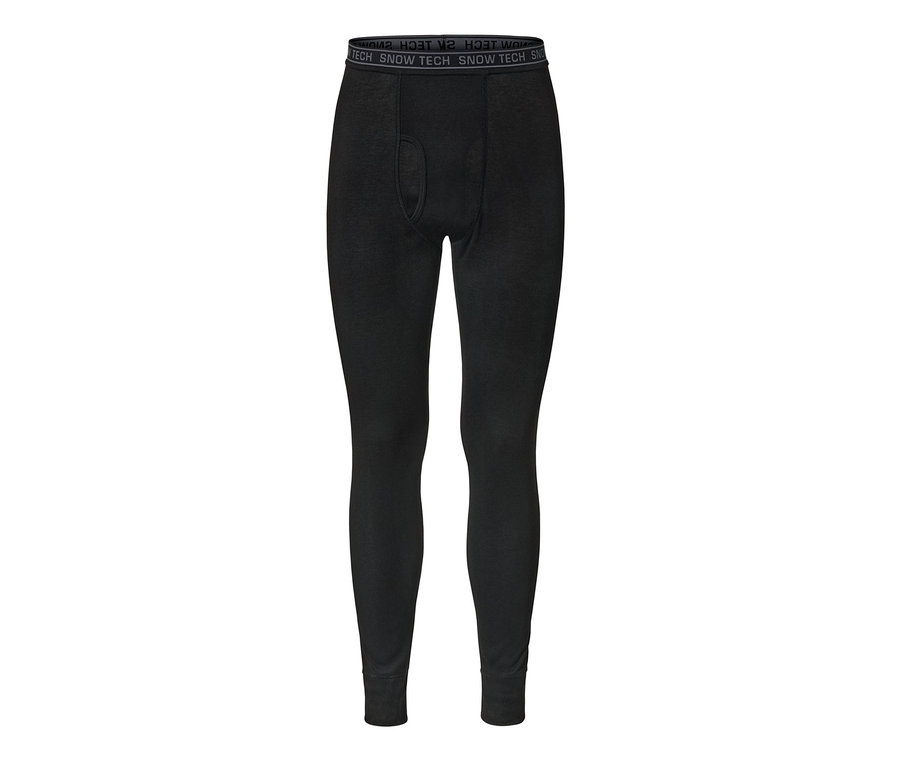 Schwarze 2 Thermo-Funktionsunterhosen.