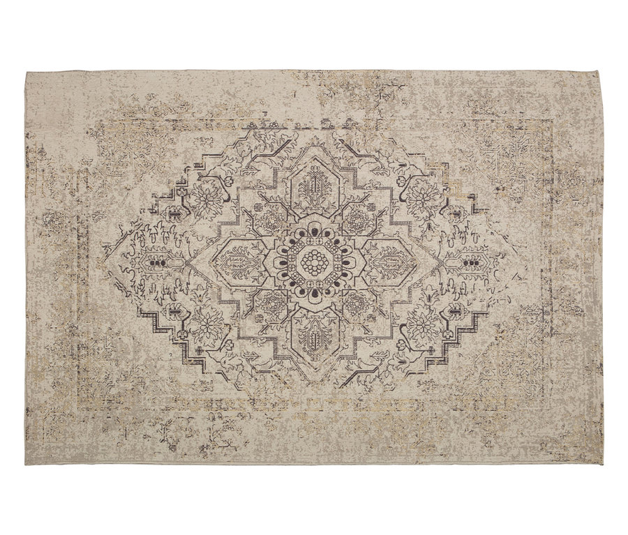 Mehrfarbiger Woood Teppich Eric, 170 x 240 cm.