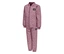 Rosa gestepptes hummel® HMLSOBI Thermo-Set mit Jacke und Hose, beide mit Rautenmuster und Rippbündchen.