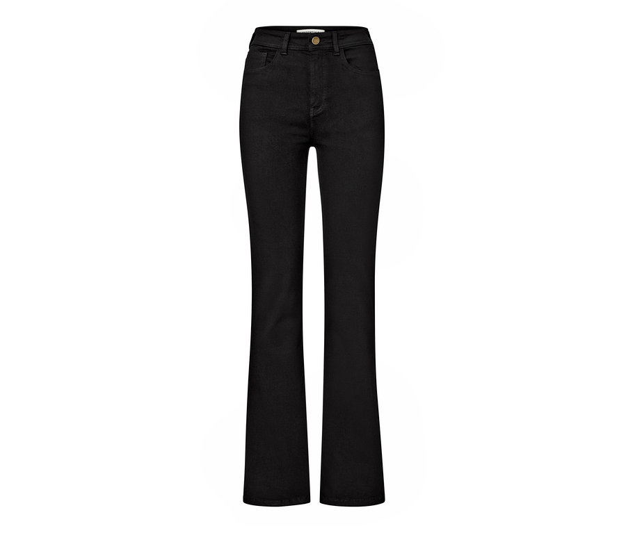Schwarze Bootcut Denim – Fit Jola.