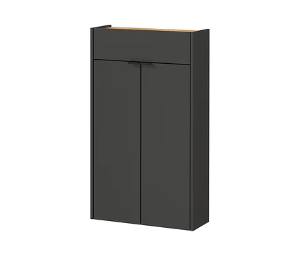Graphitfarbener Mehrzweckschrank »Ameca«.