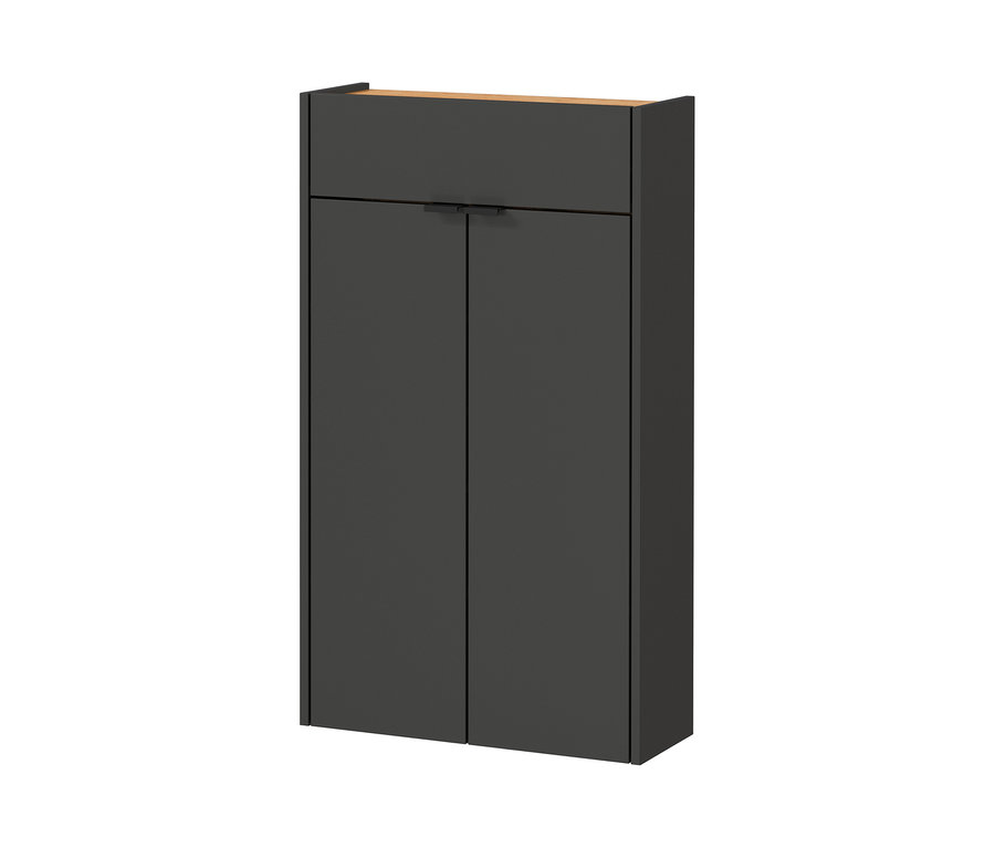 Graphitfarbener Mehrzweckschrank »Ameca«.