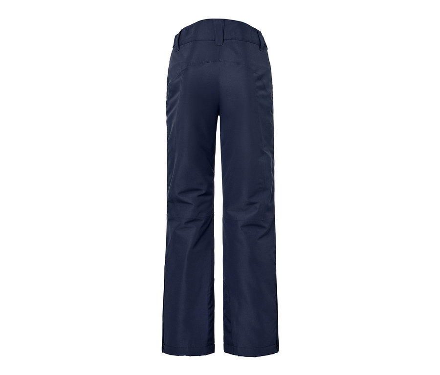 Dunkelblaue Skihose.