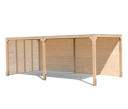 Karibu Pavillon »Markaska«, 627 x 320 cm, 28 mm.
