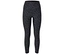 Schwarze Leggings mit Tiermuster.