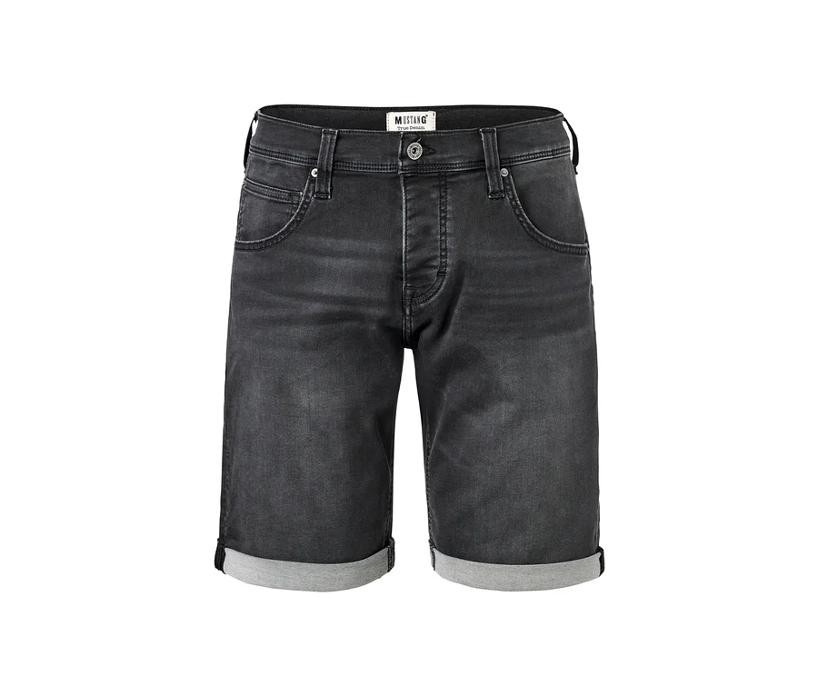 Jeans-Shorts »Mustang«, dark black denim.