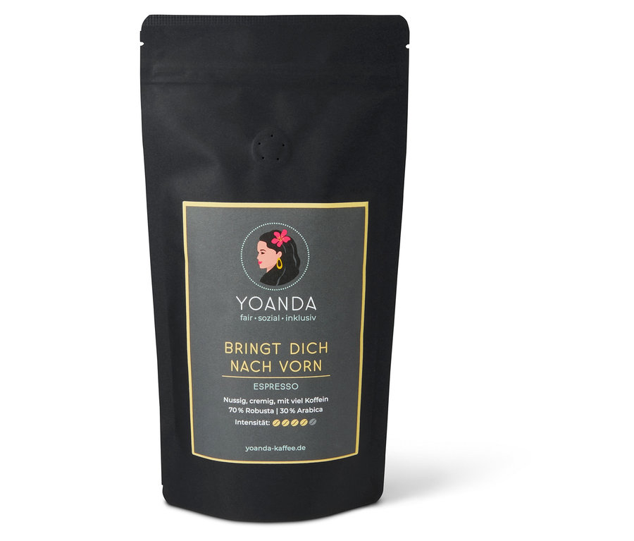 Yoanda - Bringt Dich nach vorn Espresso - 250 g Ganze Bohne