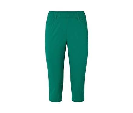 Grüne 3/4-Bengalin-Hose.