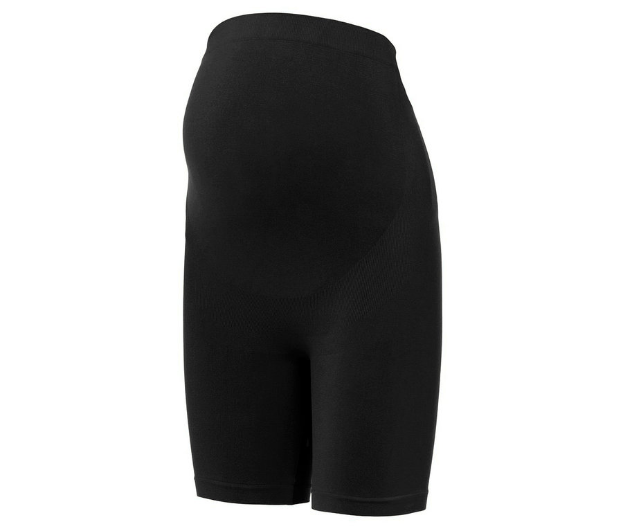 Schwarze MAMALICIOUS MLTIA JEANNE SHORTS NOOS.
