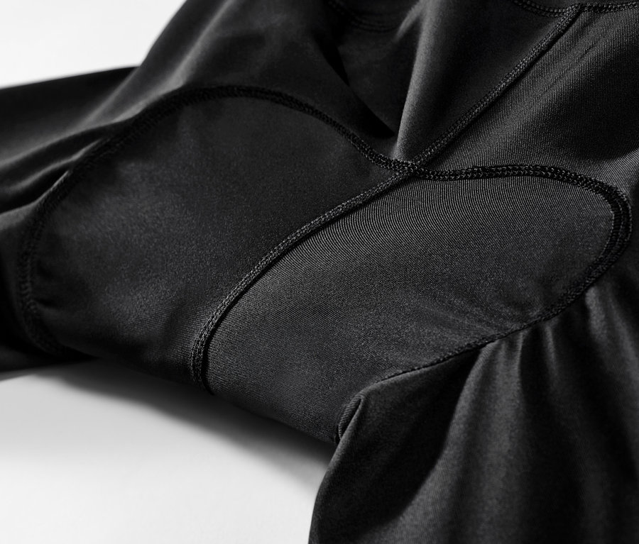 Detail einer Fahrradhose.