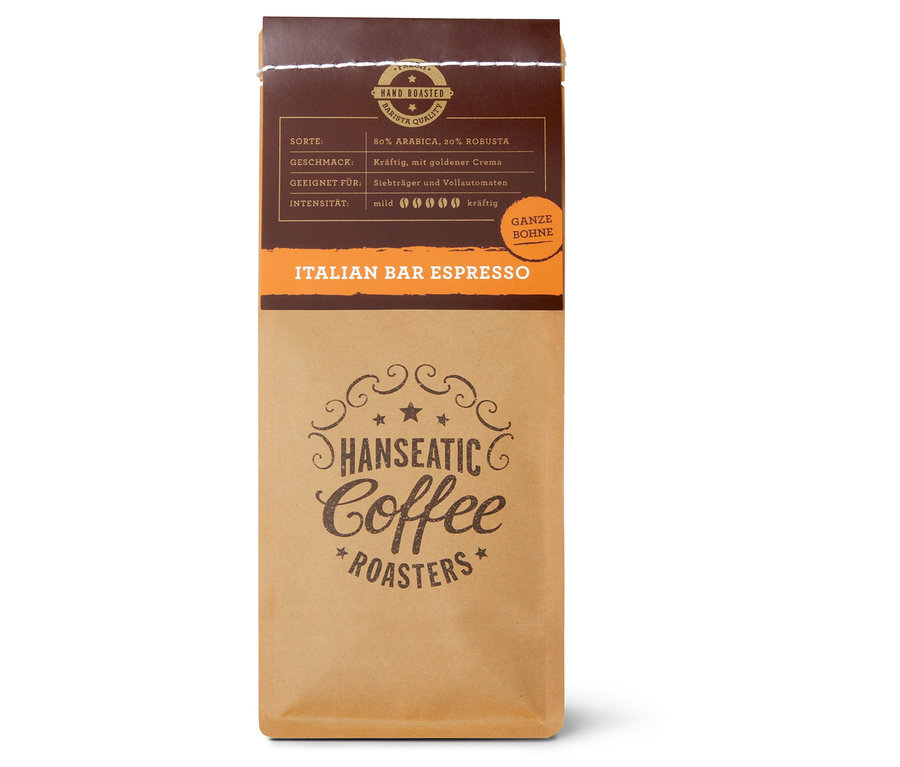 Hanseatic - Italian Bar Espresso - 250 g Gemahlen