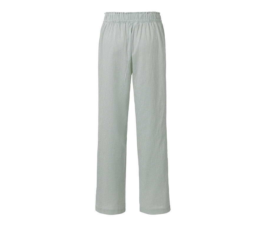 Eine Web-Relaxhose mit Karomuster.