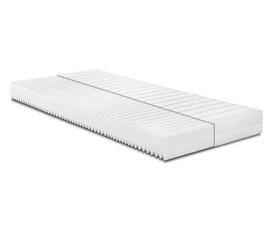 Weiße Badenia-Kaltschaummatratze »Duo«, ca. 80 x 200 cm.