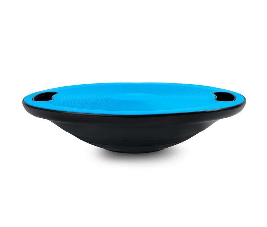 Blaues Balance-Board.
