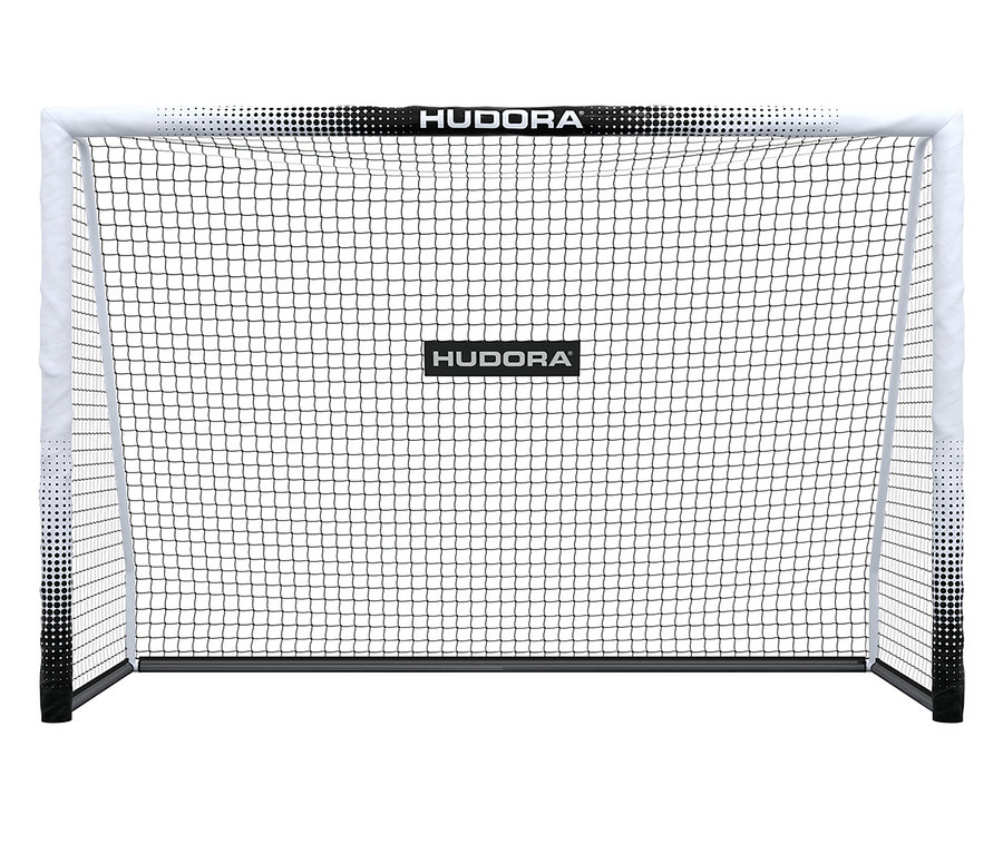 Leeres HUDORA Fußballtor »Pro Tect 300 Advanced« mit schwarzem Netz.