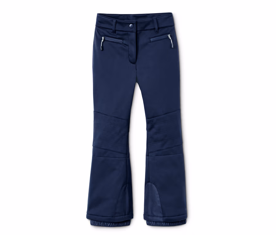 Dunkelblaue Jetskihose mit Reißverschlusstaschen.