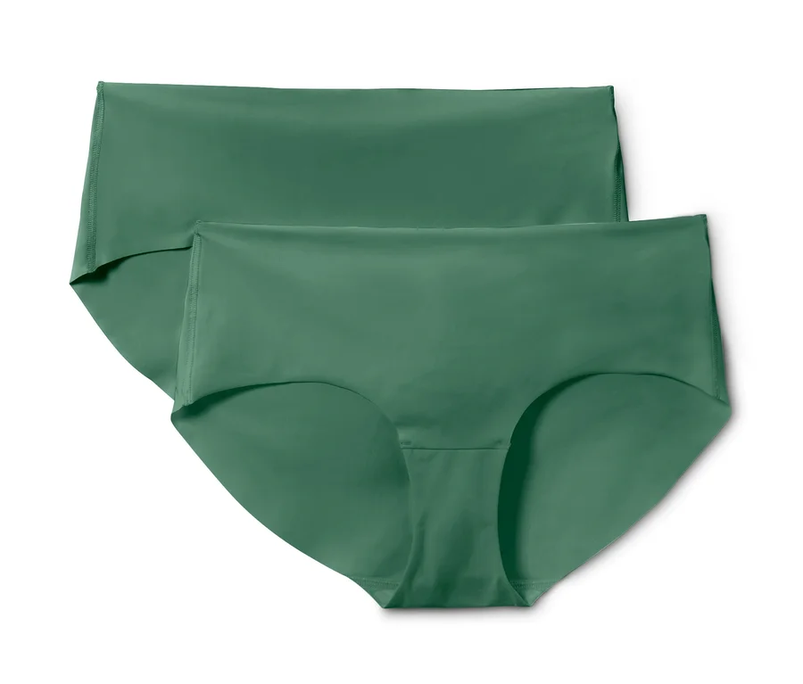 Zwei grüne Magic-Cut-Pantys.