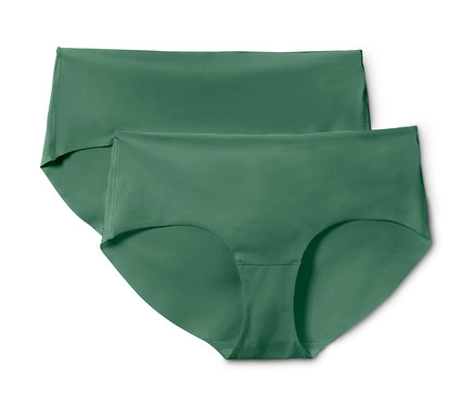 Zwei grüne Magic-Cut-Pantys.