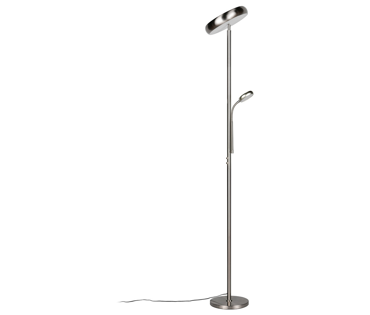 Trio Stehleuchte »Palermo«, nickelfarben.