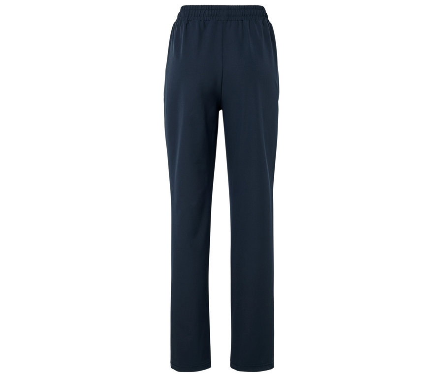 Dunkelblaue Trainingshose mit Gummizug.