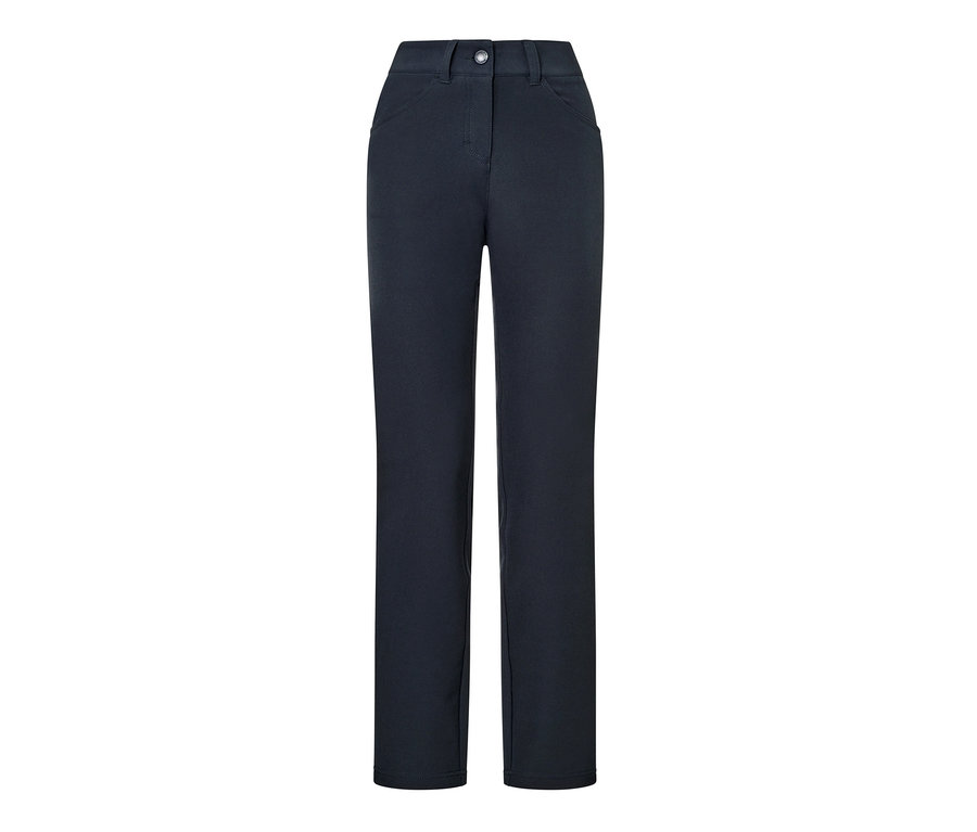 Eine dunkelblaue Thermohose.