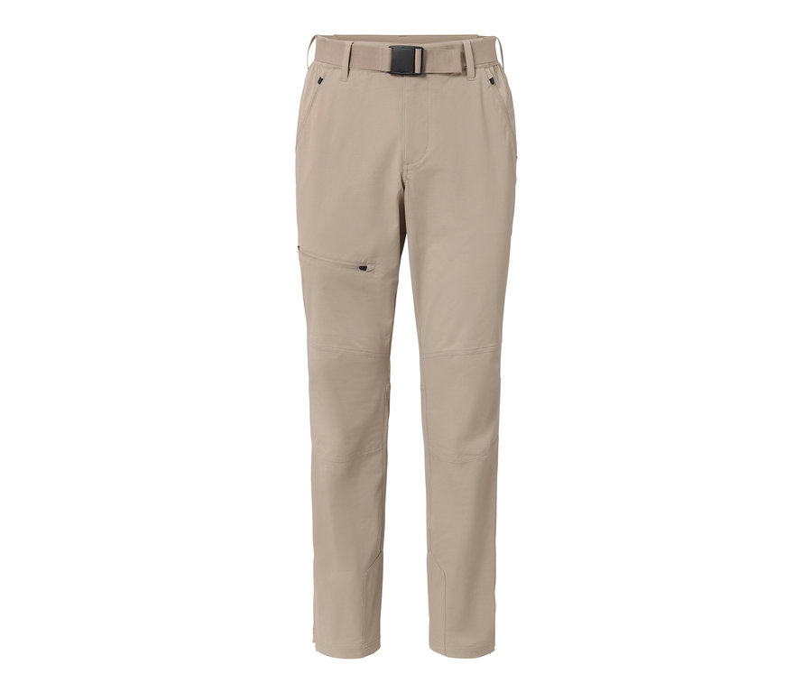 Helle beige Outdoorhose.