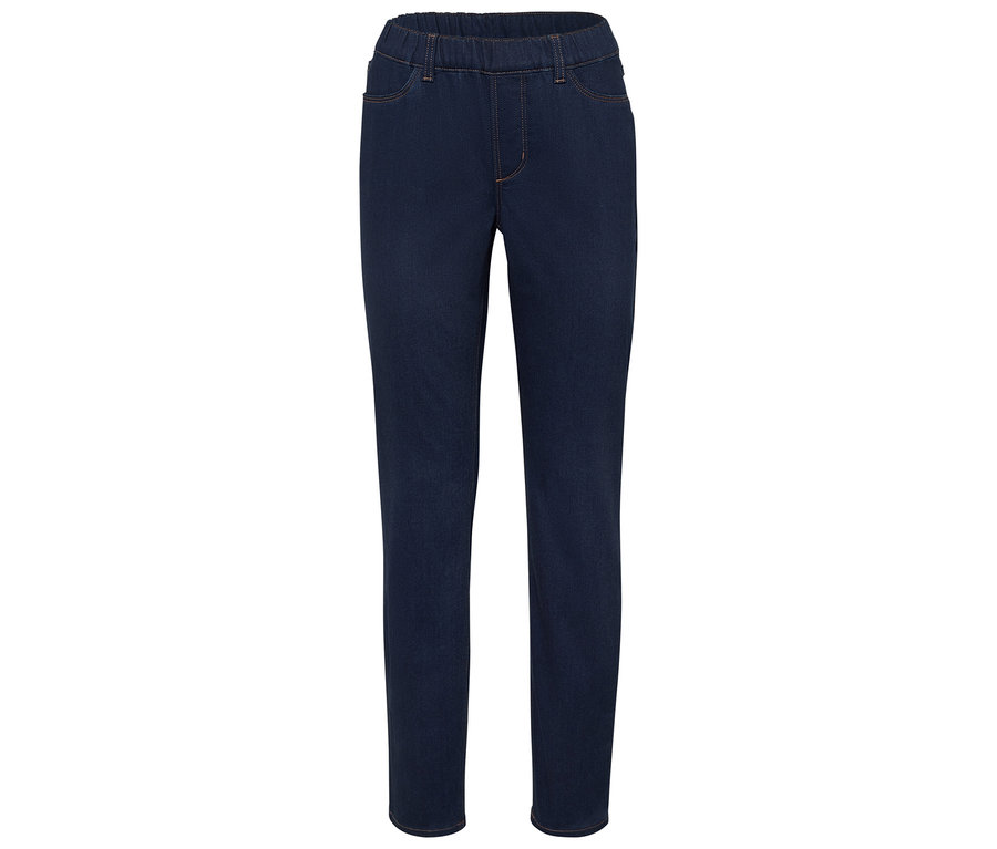 Dunkelblaue Thermo-Treggings.