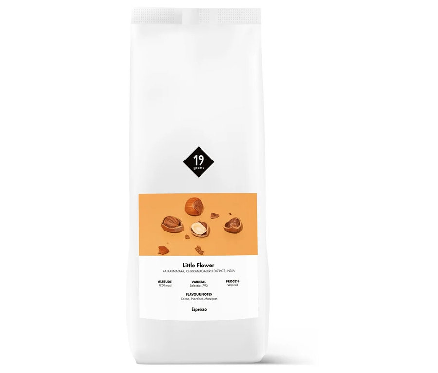 19grams - Little Flower Espresso - 1 kg Ganze Bohne