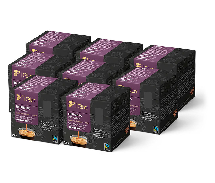 Qbo Espresso ORO TOLIMA - 216 Kapseln