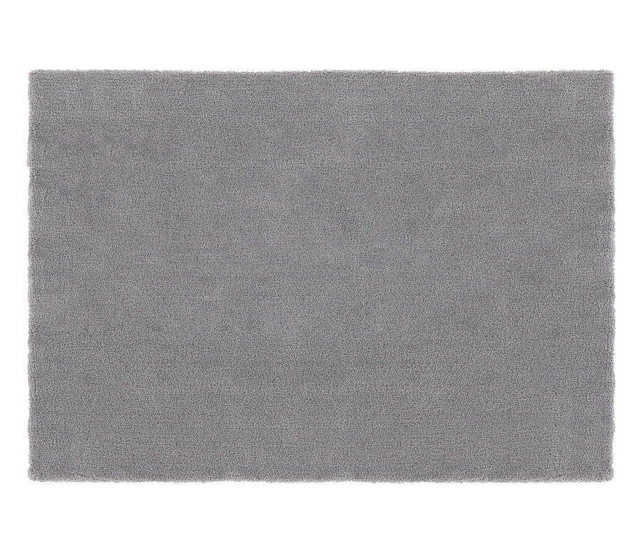 Heller grauer Teppich »Mellow«.
