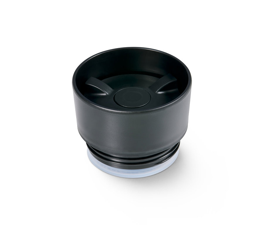 Deckel des Coffee-to-go-Bechers, Hybrid Black.