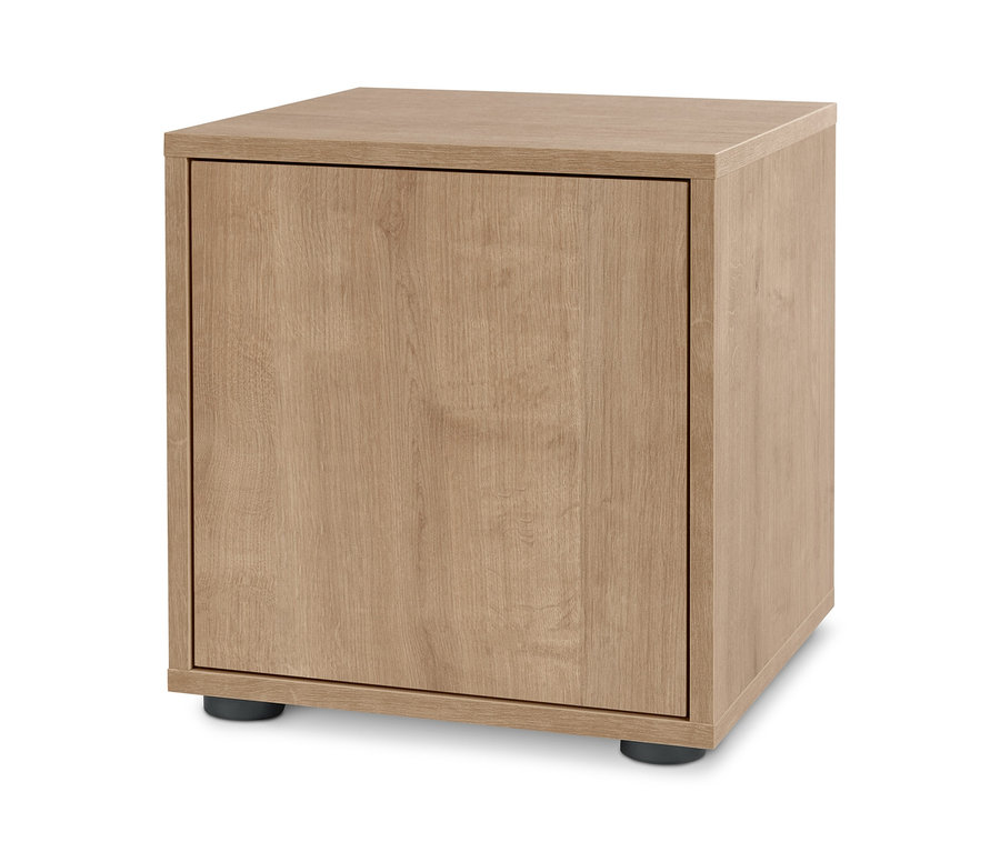 Regalmodul »Flemming« ca. 37,5 x 37,5 cm mit Tür, Eichendekor