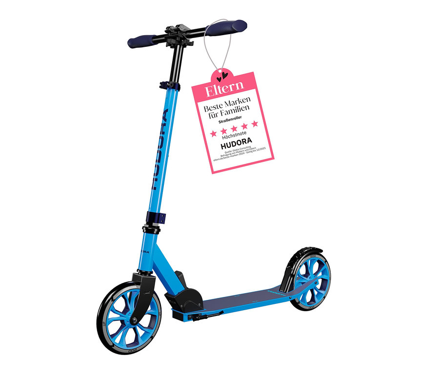Blauer HUDORA Scooter »Up 200«.