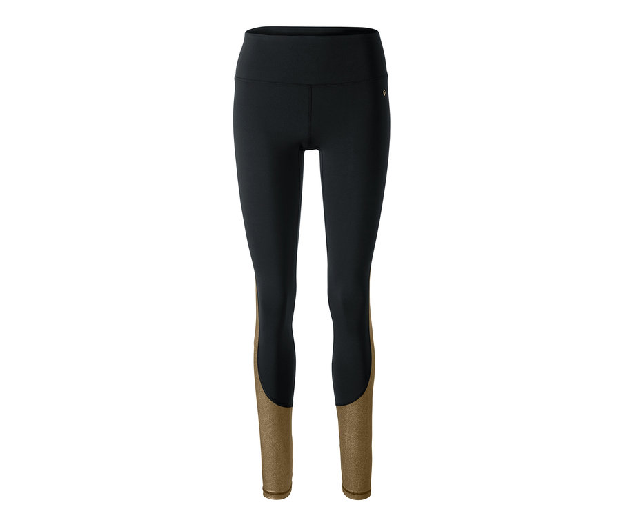 Schwarze Sporttight.