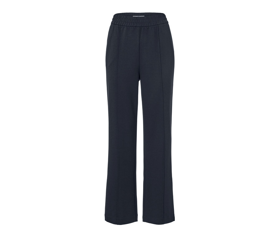 Dunkelblaue Sweathose.