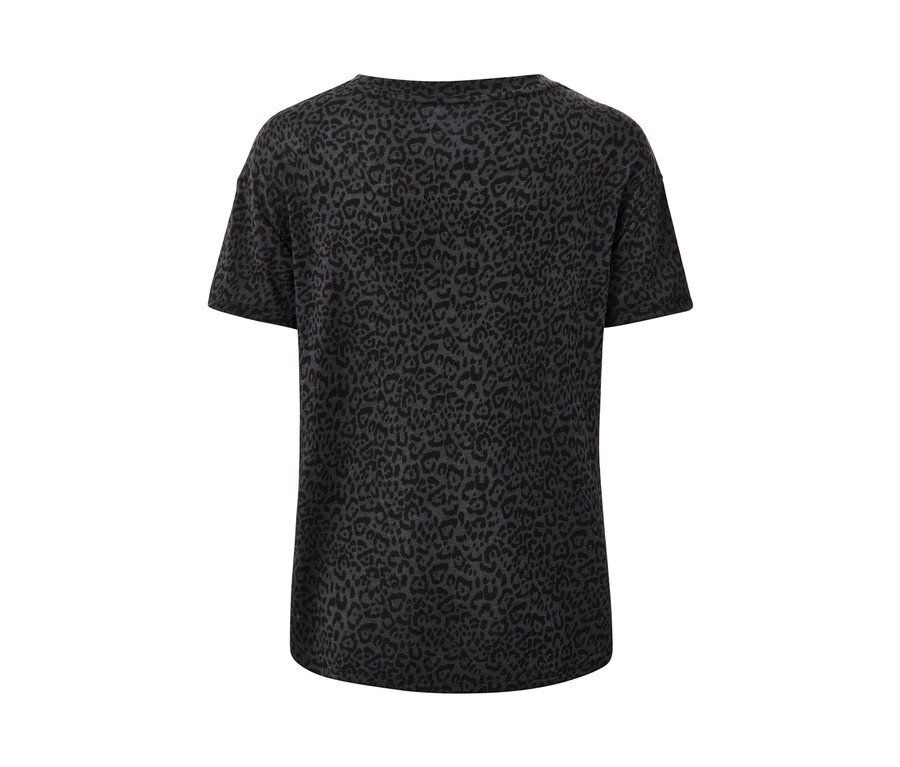 Detailansicht Sportshirt, anthrazitfarben.