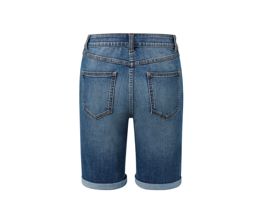 Detailansicht der Rückseite von Denim-Shorts – Fit Lea.