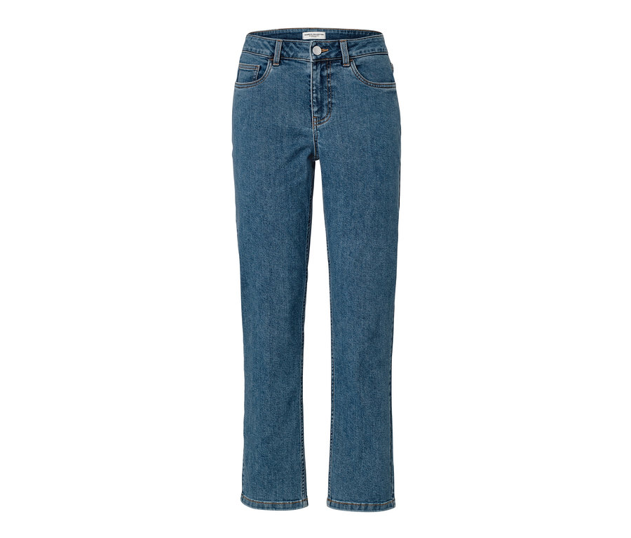 Blaue Straight Jeans – Fit »Juna«.