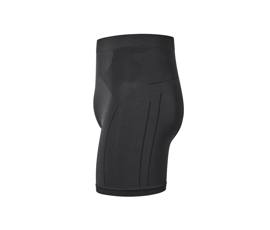 Schwarze Radunterhose.