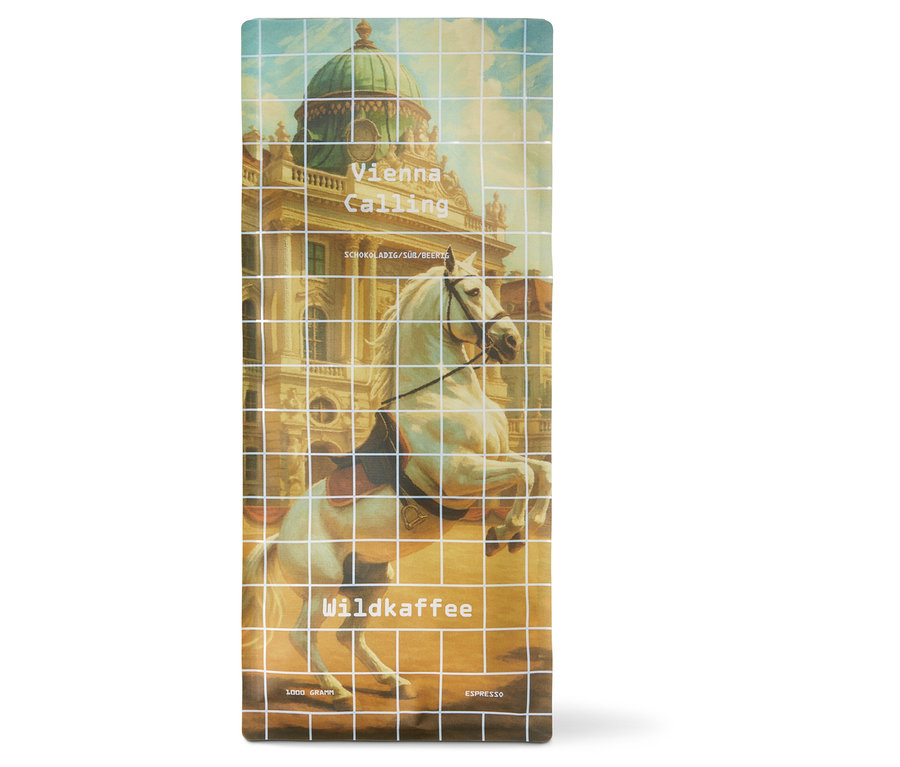 Wildkaffee - Vienna Calling Espresso - 1 kg Ganze Bohne