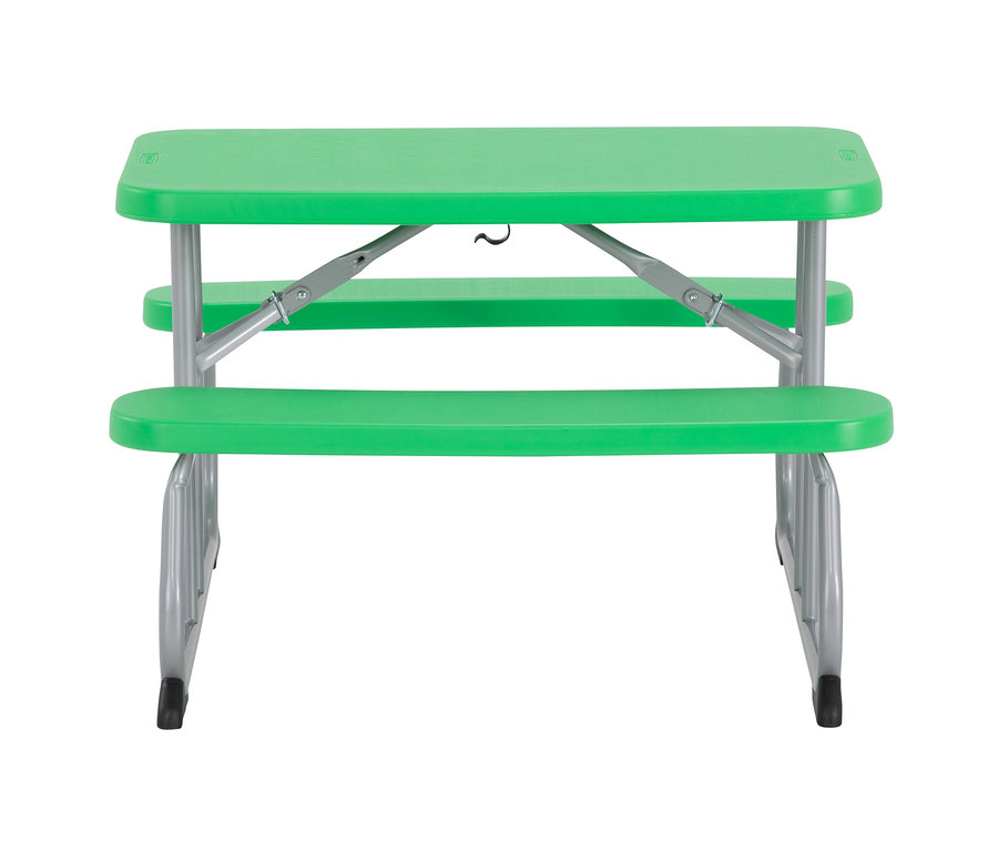 Grüner LIFETIME-Kinder-Picknicktisch.