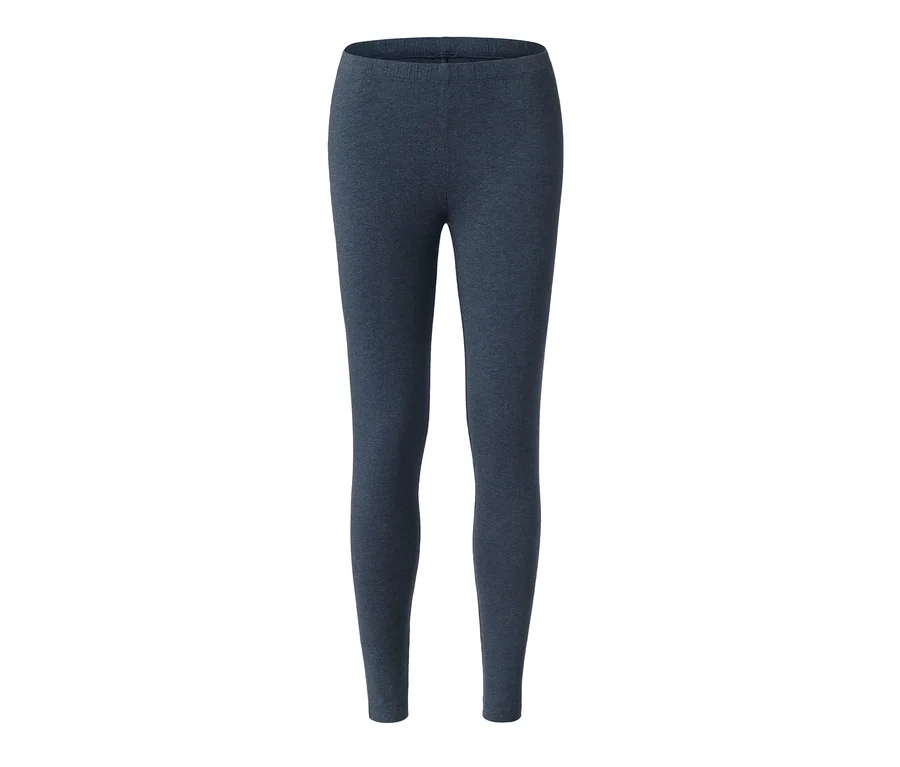 Marineblaue Leggings-Pyjama.